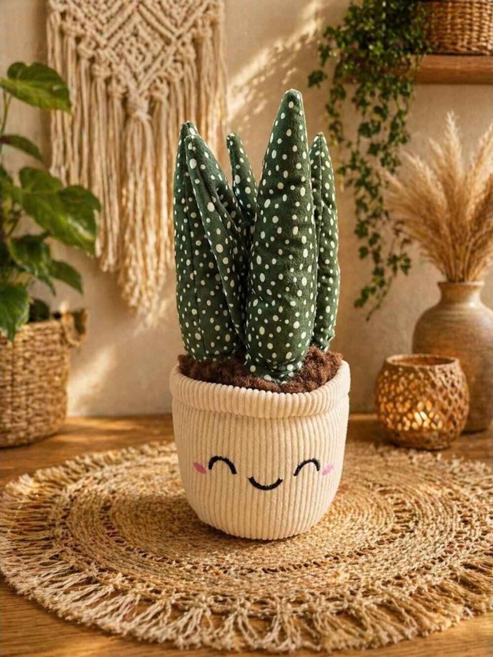 New Catus Linzy Plant Pals Buddies Plush Artificial Flower Soft Stuffed Toy